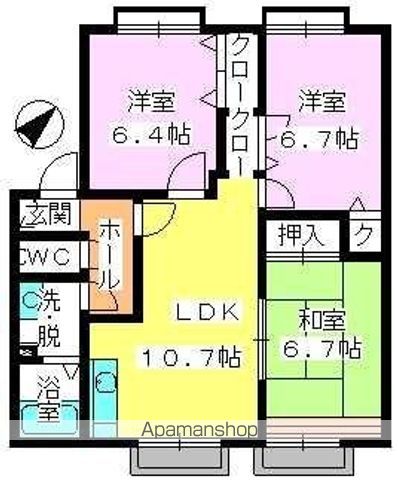 プリマベーラ志免の間取り