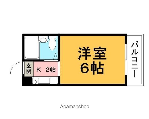 アインス蒲生の間取り写真