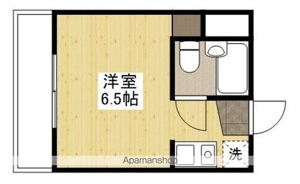 コーポ円満地[1R/15m2]の間取図