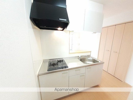 １６　ＩＳＬＡＮＤ[1R/32.9m2]のキッチン