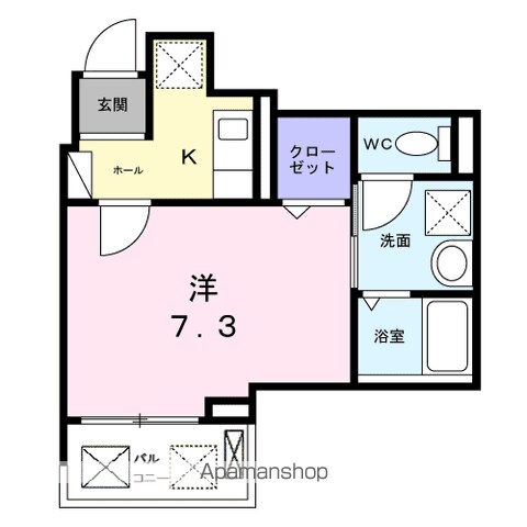 ヒカルサ京都伏見深草の間取り写真