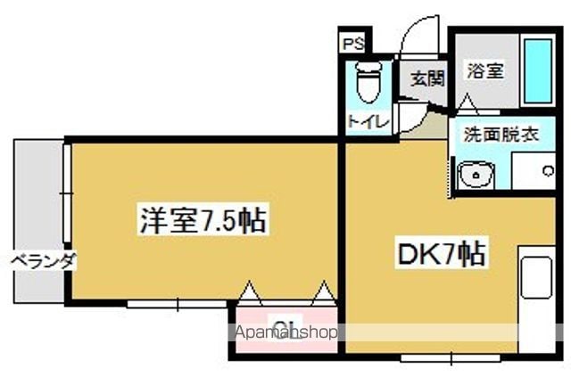 ハイツフォレストサイドの間取り写真