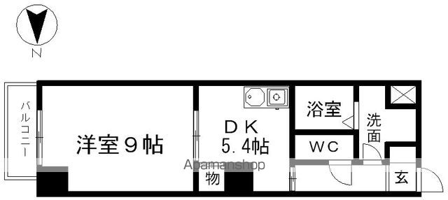 レジディア東桜の間取り写真