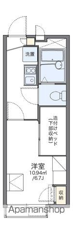 レオパレスシティパルつつじが丘の間取り写真