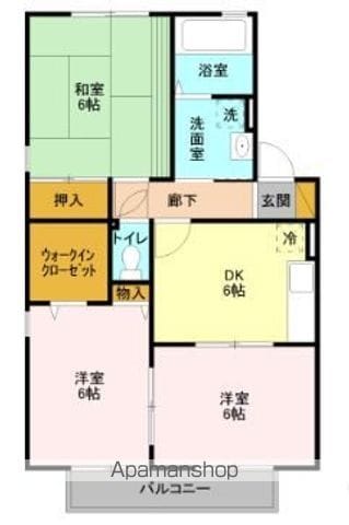 パストラル Aの間取り写真