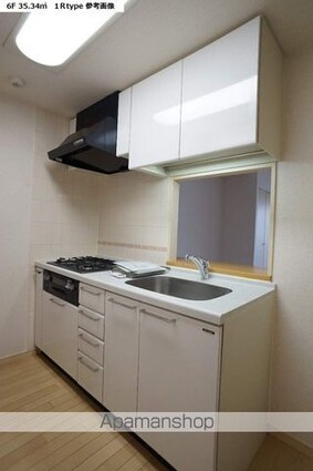 パレステュディオ新宿御苑[1K/35.34m2]のキッチン