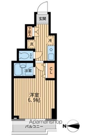 ドゥーエ西大島の間取り