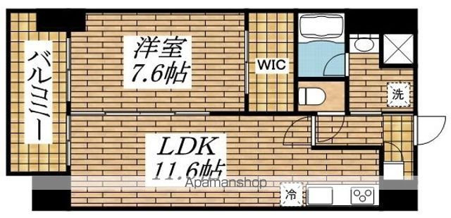 プライムコート立川の間取り写真