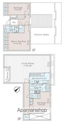 代沢レジデンス[3LDK/162.48m2]の間取図