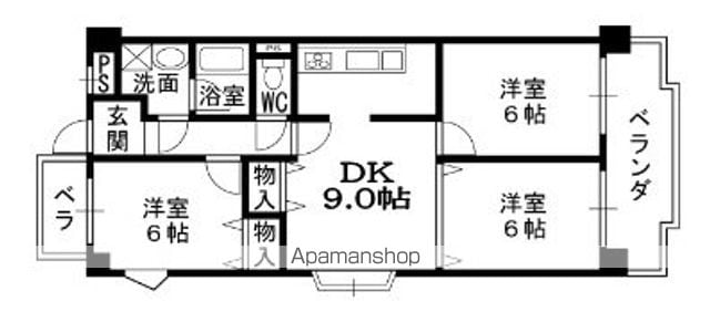 ヌンクタータの間取り写真
