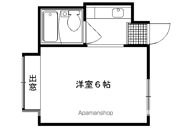 メゾン奥山の間取り写真