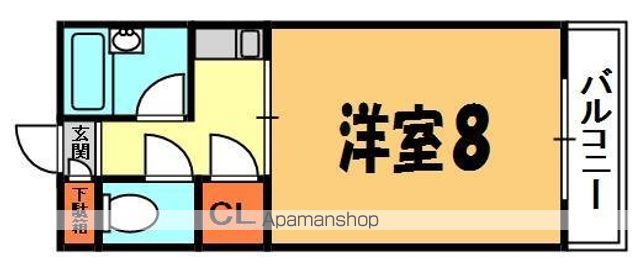 ロータリーマンション萱島西の間取り写真