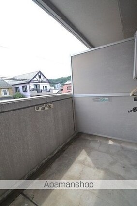 広島県広島市西区三滝町[1K/20.1m2]のバルコニー