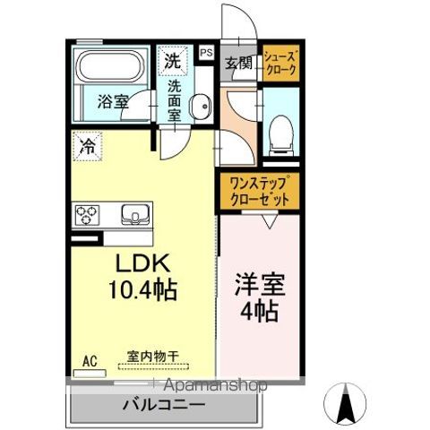 グレース川八の間取り写真