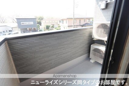 ウィステリアタウンＦ[2LDK/59.58m2]のバルコニー
