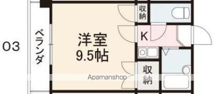 香川県高松市紙町[2DK/47.88m2]の間取図