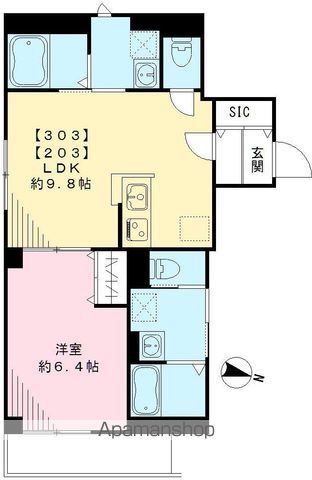 エアフォルクの間取り写真