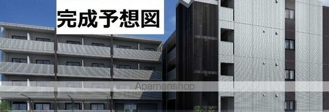 府中市白糸台のマンションの外観1