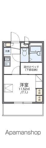 レオパレス大岡壱番館の間取り写真