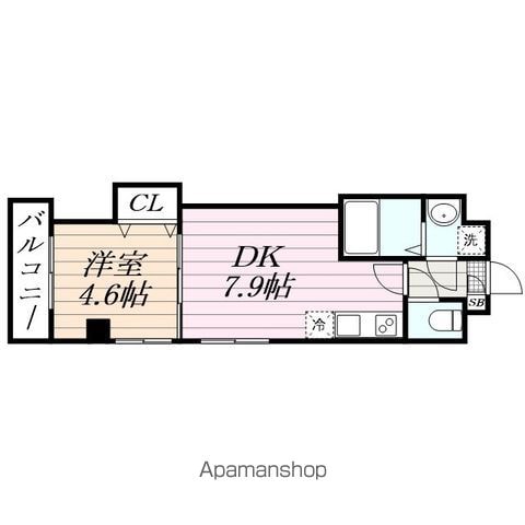 テリアズ港町の間取り写真