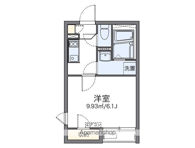 レオネクストキューブ西九条の間取り