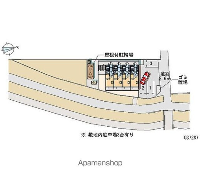 レオパレスラルク[1K/19.87m2]の共用部2