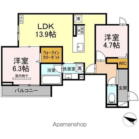 LUMIEREの間取り写真