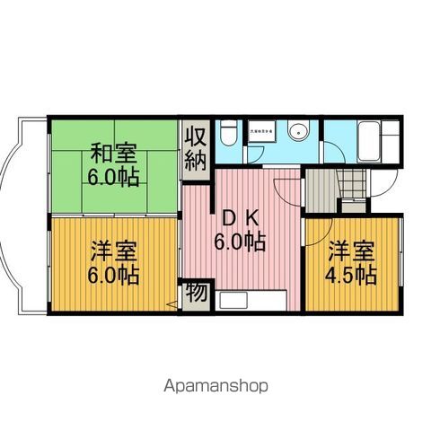 グリーンパークIの間取り写真