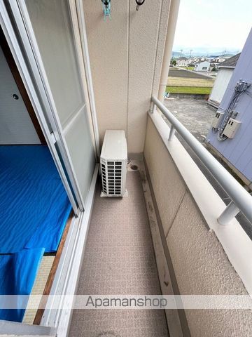 中村マンション[2DK/40m2]のバルコニー