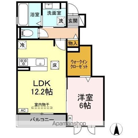 ドルチェの間取り写真
