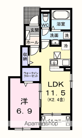 ラベンダーベイの間取り写真