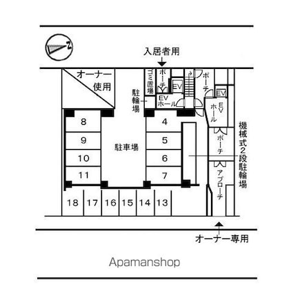 ＨＯＭＡＴ２０００[1R/30.91m2]の配置図