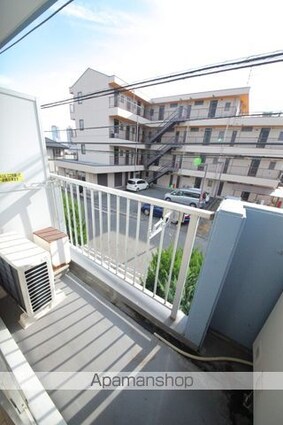 ウエストウッド[1R/17.69m2]のバルコニー
