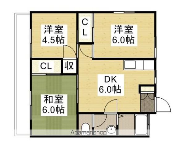 コーポ田上の内装写真