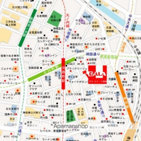 ガラ・ステージ神田の周辺写真