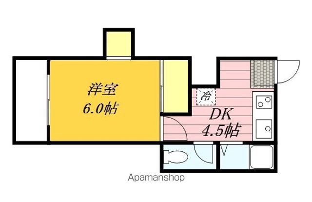 【エスポワール大橋の間取り】