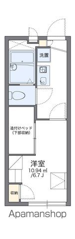 レオパレスマムトープの間取り写真