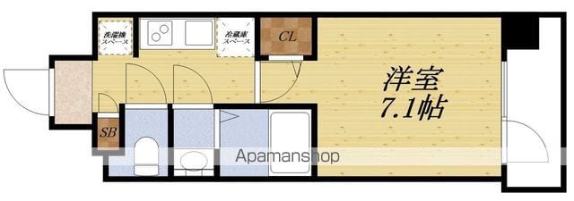 スプランディッド十三本町の間取り写真