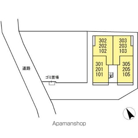 リベラマーロⅤ 202 ｜ 神奈川県藤沢市本鵠沼２丁目13-22-1（賃貸アパート1LDK・2階・42.66㎡） その16