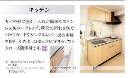 メゾン・杉山[2LDK/53.8m2]のキッチン