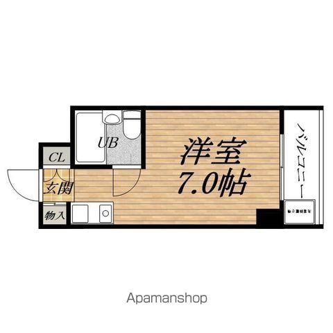 パレダイト谷町の間取り写真