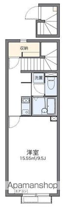 レオネクスト千代[1K/30.43m2]の間取図