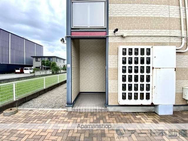 レオパレスソレーユの玄関写真