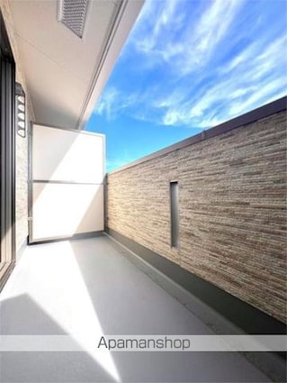 Ｃｈａｍｐｓ　ｄｅ　ｆｌｅｕｒｓ　Ｂ（シャン・ド・フルール）メゾ[2LDK/55.58m2]のバルコニー