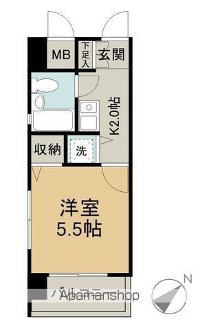 トーカンキャステール己斐本町の間取り写真