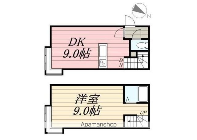 AMS平和通の間取り写真