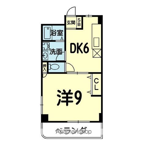 コーポ二三大三の間取り写真