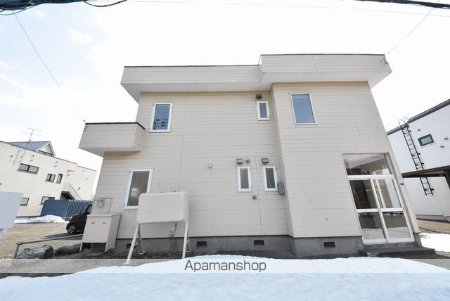 札沼線 篠路駅 徒歩10分 2階建 築40年の外観写真