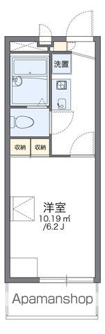 レオパレスデルタの間取り