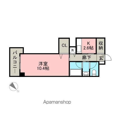 リバーフェイス博多の間取り